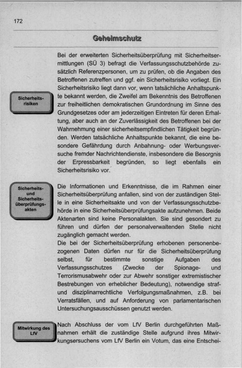 Seite 183 des Verfassungsschutzbericht 1998 Berlin