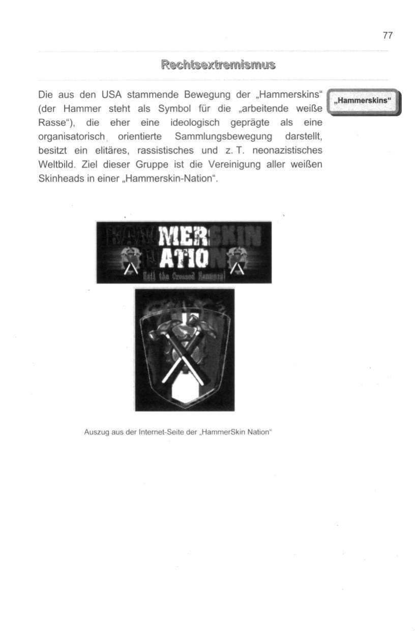 Seite 88 des Verfassungsschutzbericht 1998 Berlin