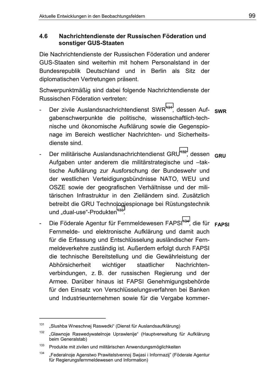 Seite 103 des Verfassungsschutzbericht 2002 Berlin
