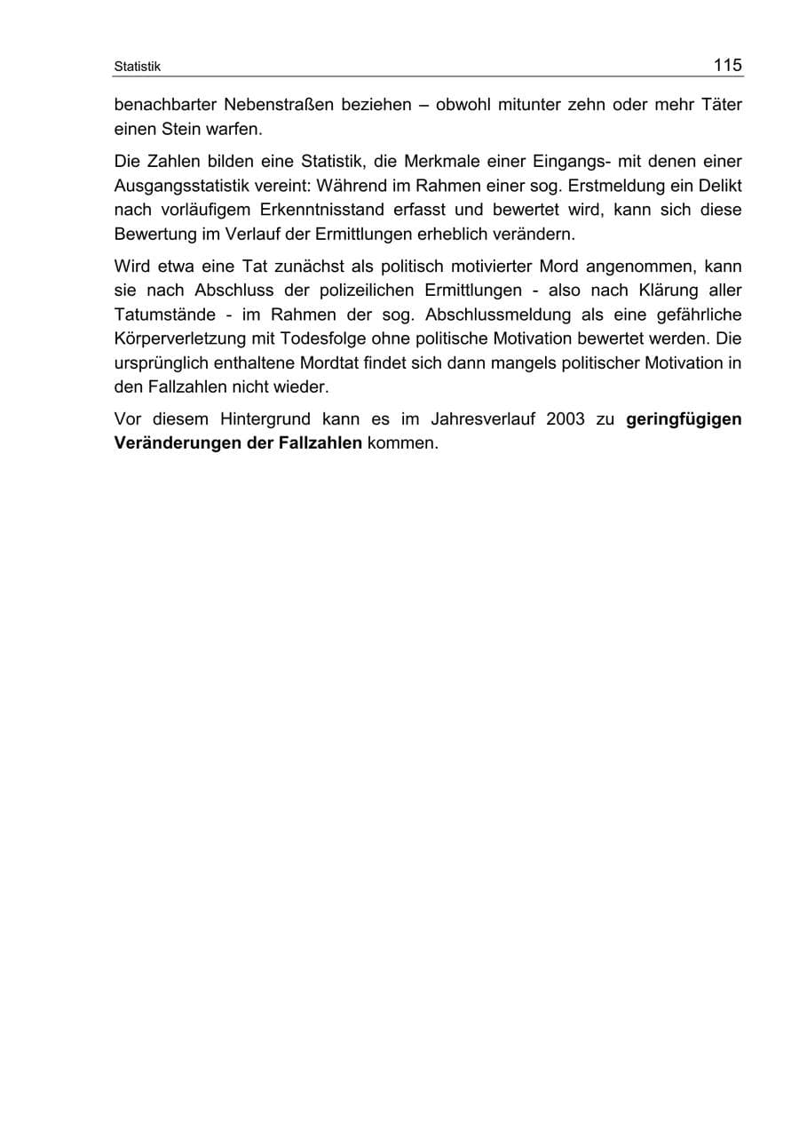 Seite 119 des Verfassungsschutzbericht 2002 Berlin