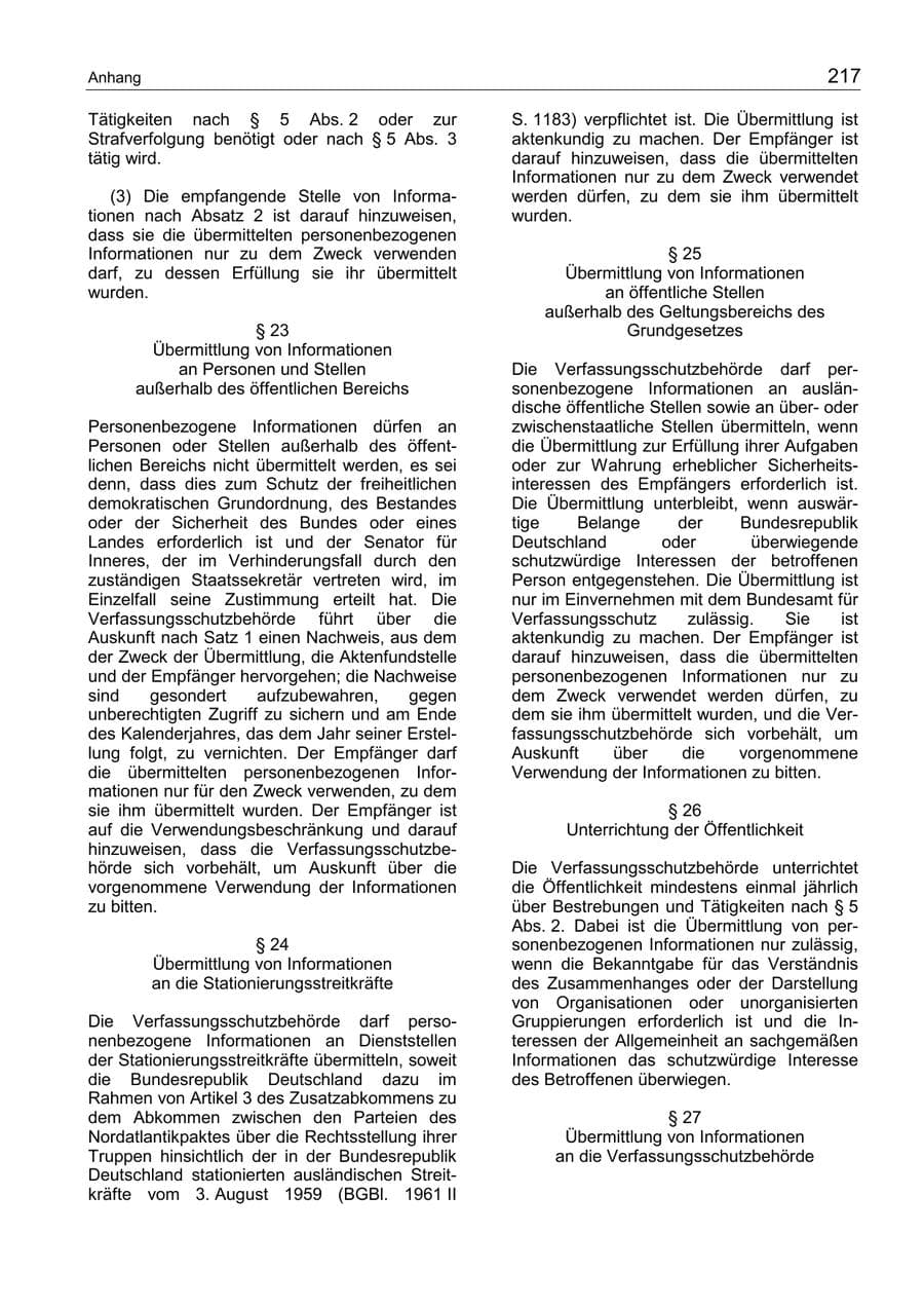 Seite 221 des Verfassungsschutzbericht 2002 Berlin