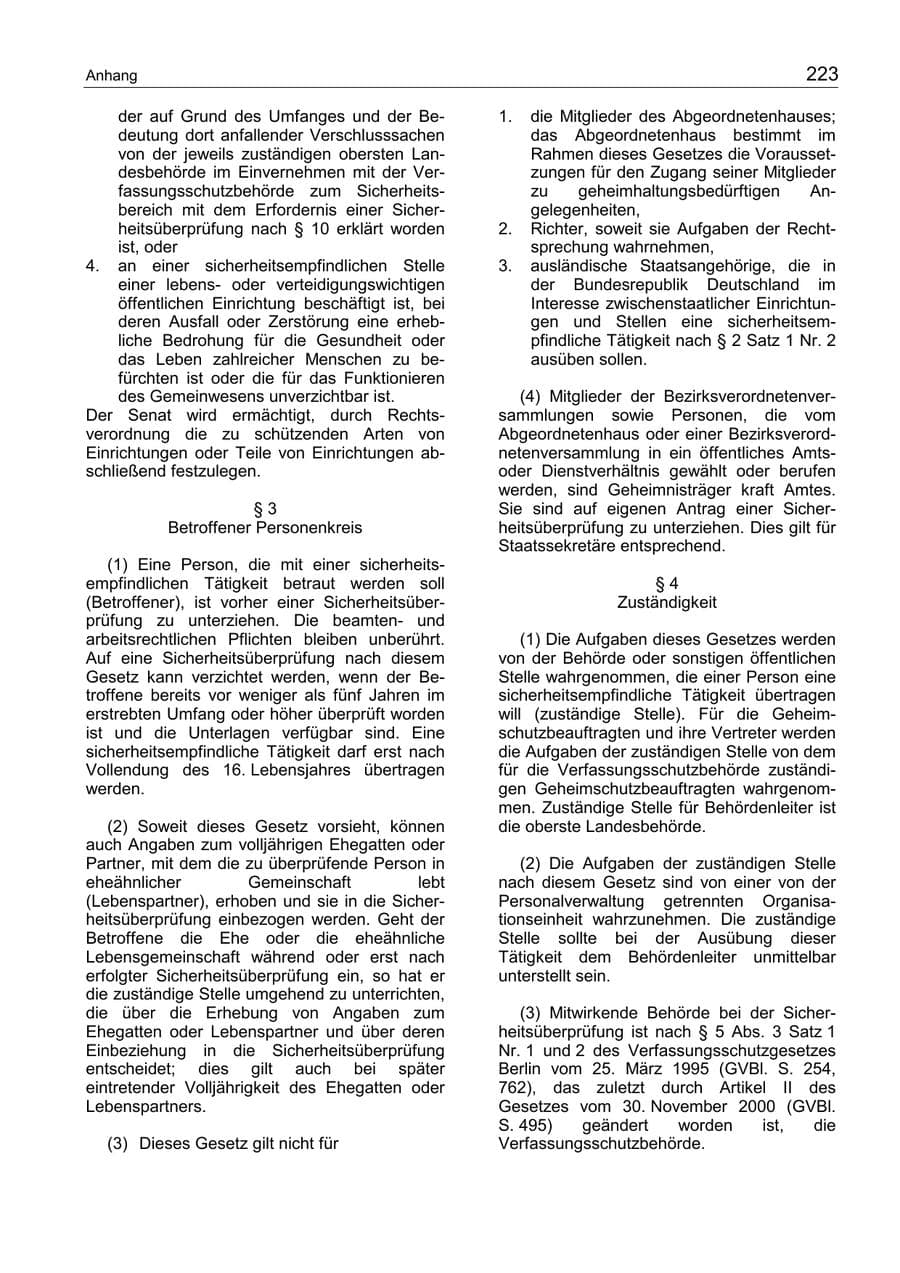 Seite 227 des Verfassungsschutzbericht 2002 Berlin