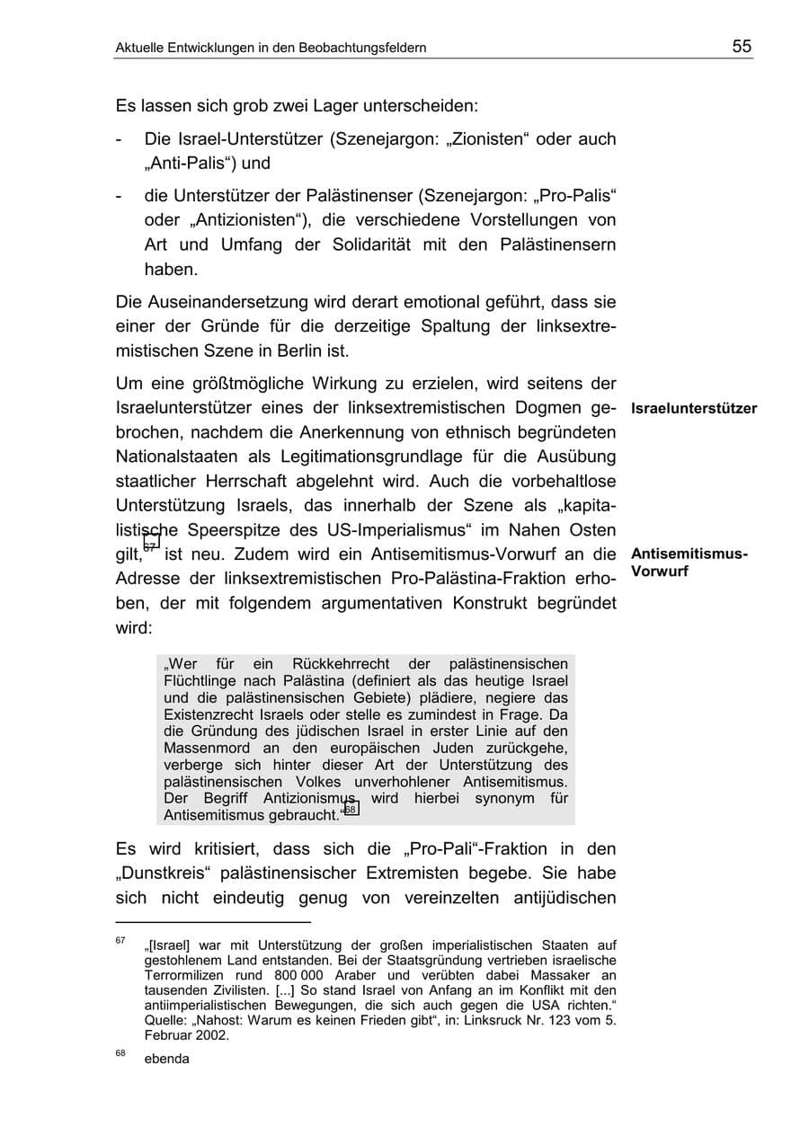 Seite 59 des Verfassungsschutzbericht 2002 Berlin