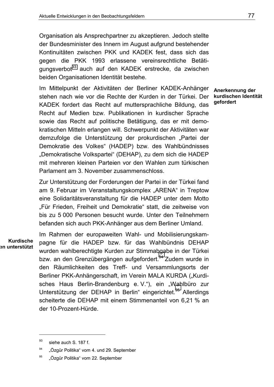 Seite 81 des Verfassungsschutzbericht 2002 Berlin