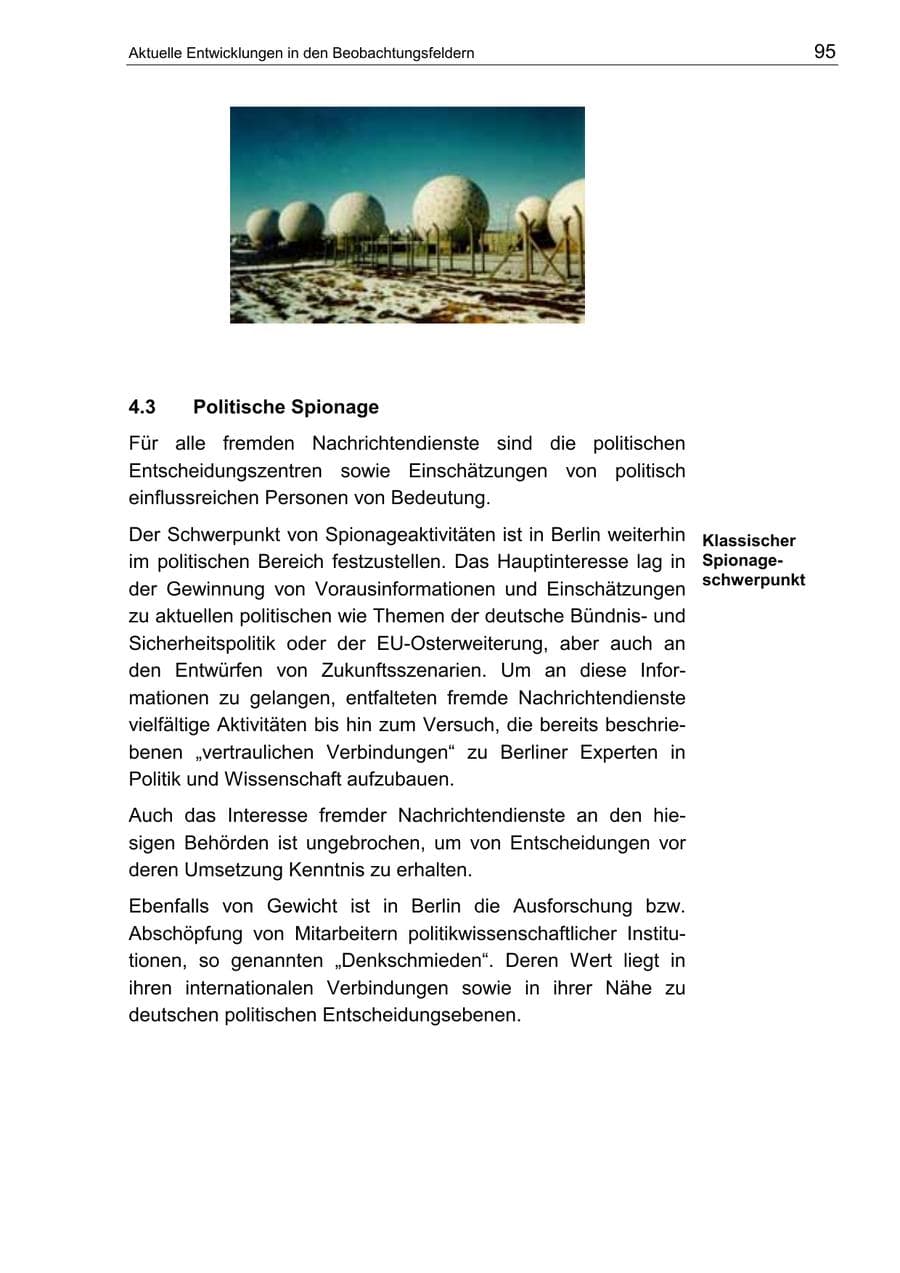 Seite 99 des Verfassungsschutzbericht 2002 Berlin
