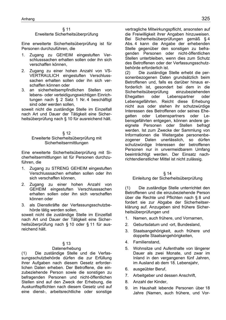 Seite 325 des Verfassungsschutzbericht 2004 Berlin
