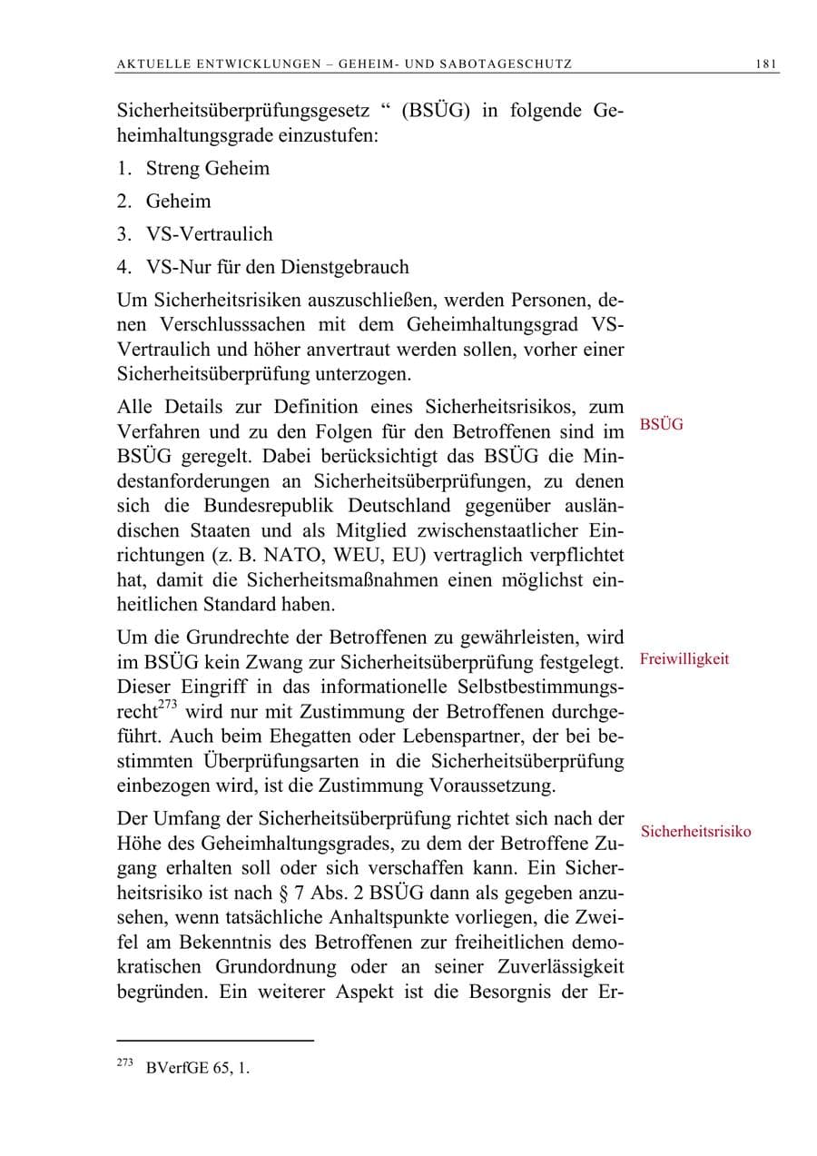 Seite 182 des Verfassungsschutzbericht 2005 Berlin