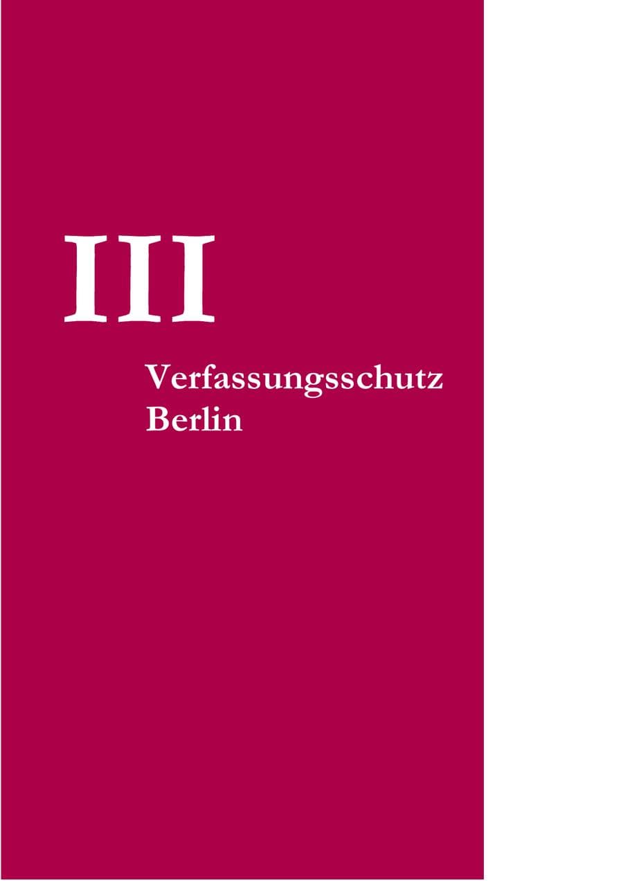 Seite 304 des Verfassungsschutzbericht 2005 Berlin