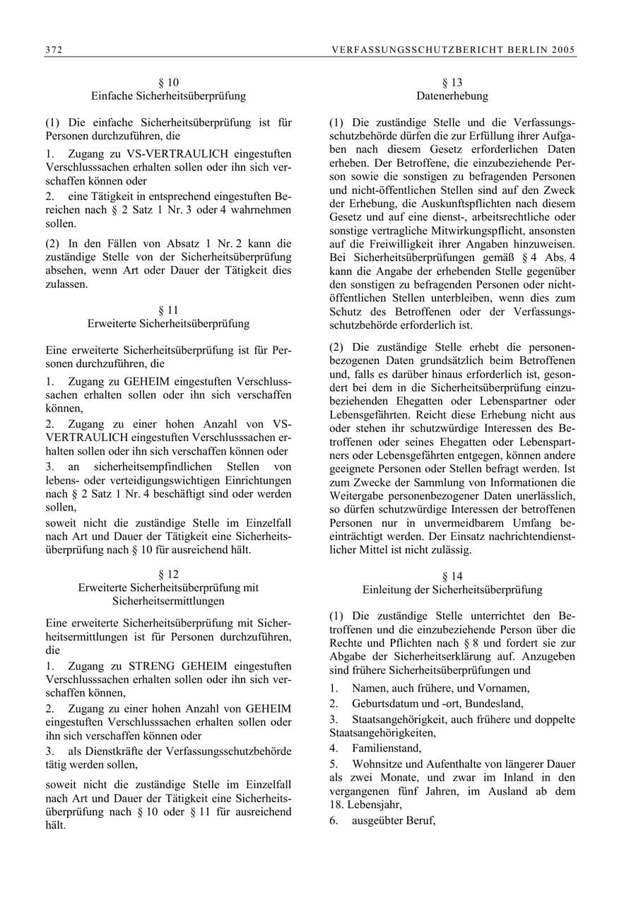 Seite 373 des Verfassungsschutzbericht 2005 Berlin