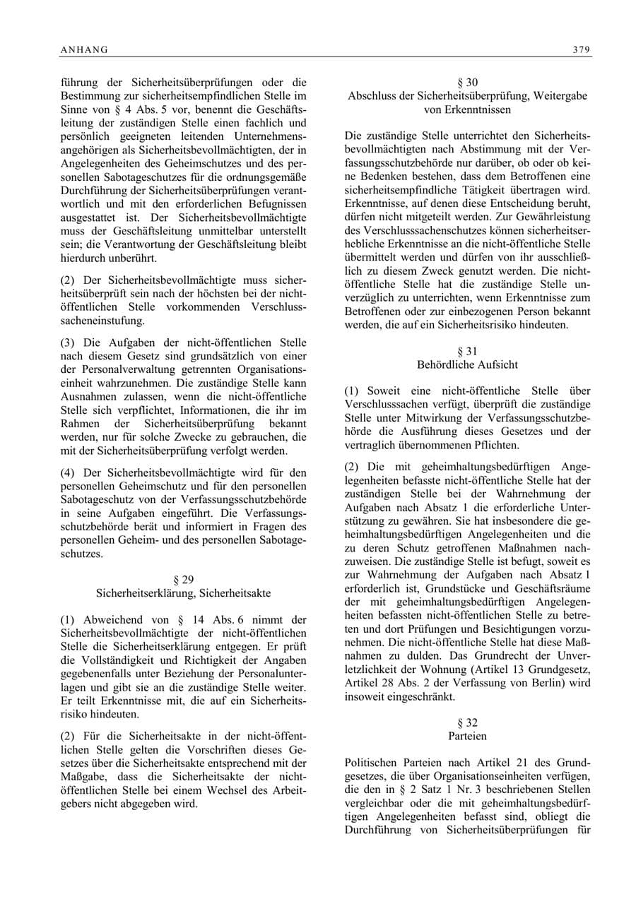 Seite 380 des Verfassungsschutzbericht 2005 Berlin