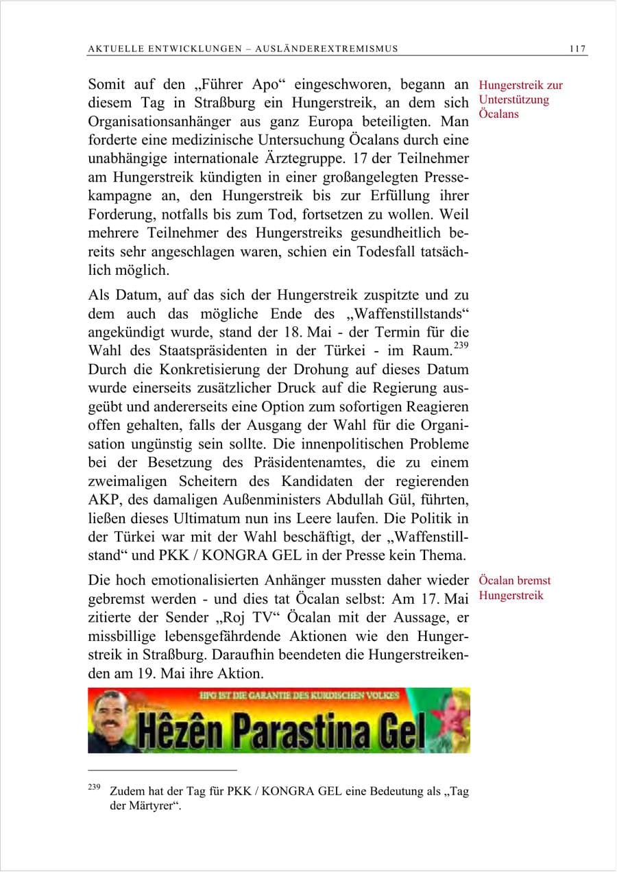 Seite 130 des Verfassungsschutzbericht 2007 Berlin