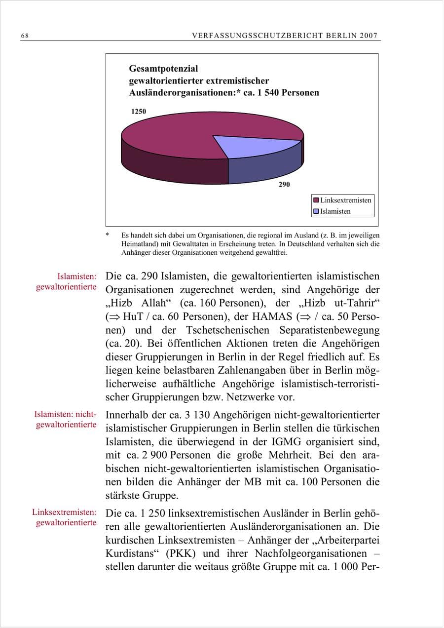 Seite 81 des Verfassungsschutzbericht 2007 Berlin