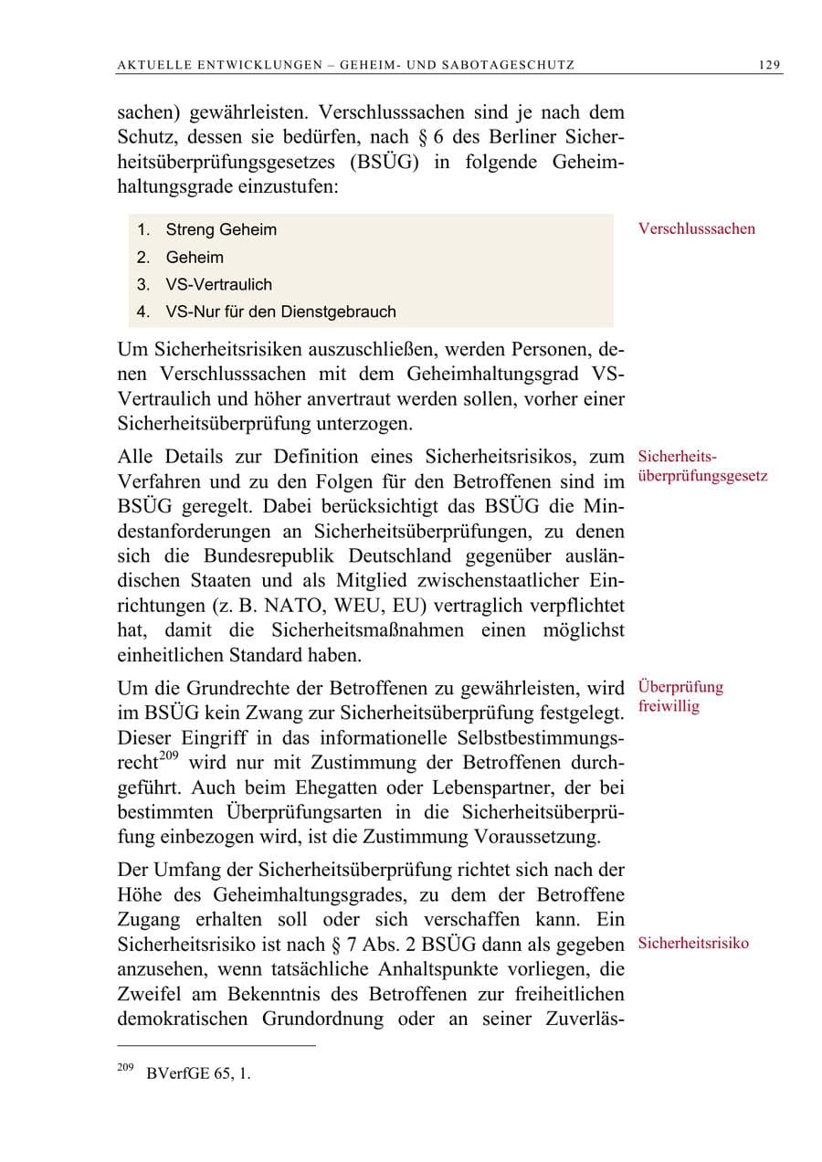 Seite 142 des Verfassungsschutzbericht 2008 Berlin