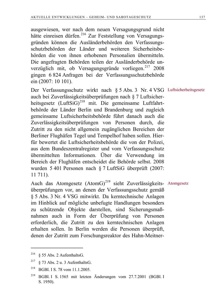Seite 150 des Verfassungsschutzbericht 2008 Berlin