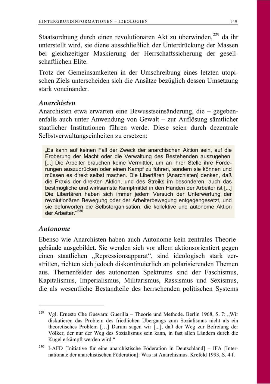 Seite 162 des Verfassungsschutzbericht 2008 Berlin
