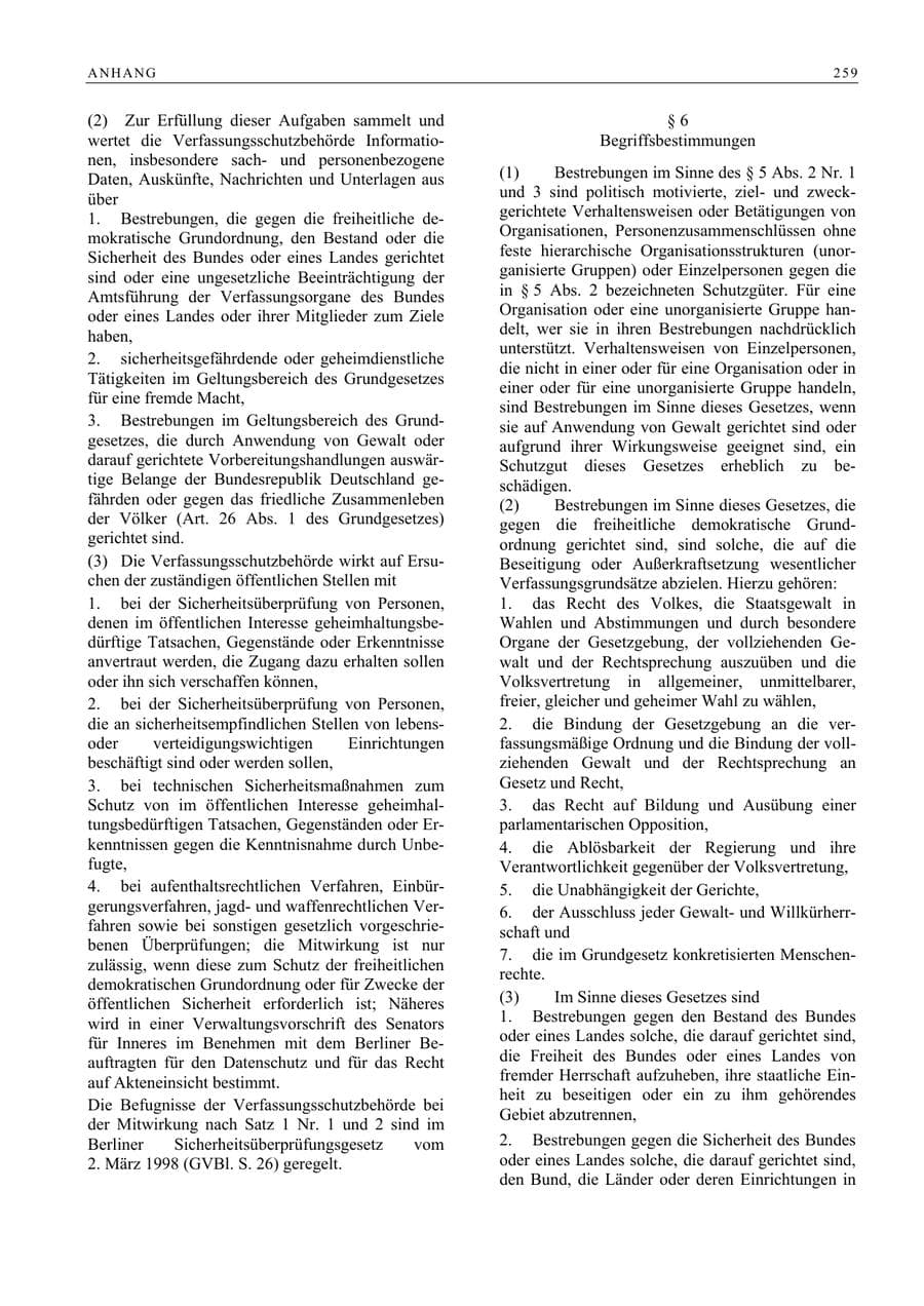 Seite 272 des Verfassungsschutzbericht 2008 Berlin
