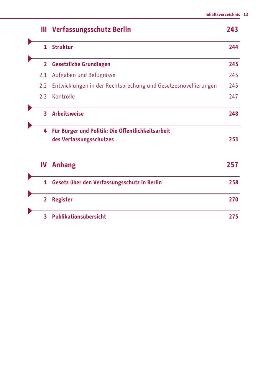 Seite 11 des Verfassungsschutzbericht 2012 Berlin