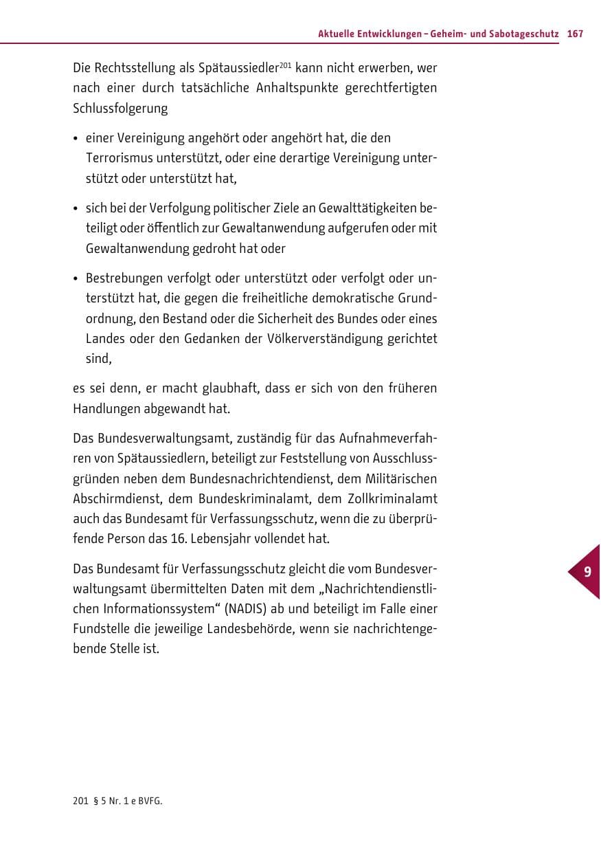Seite 165 des Verfassungsschutzbericht 2012 Berlin