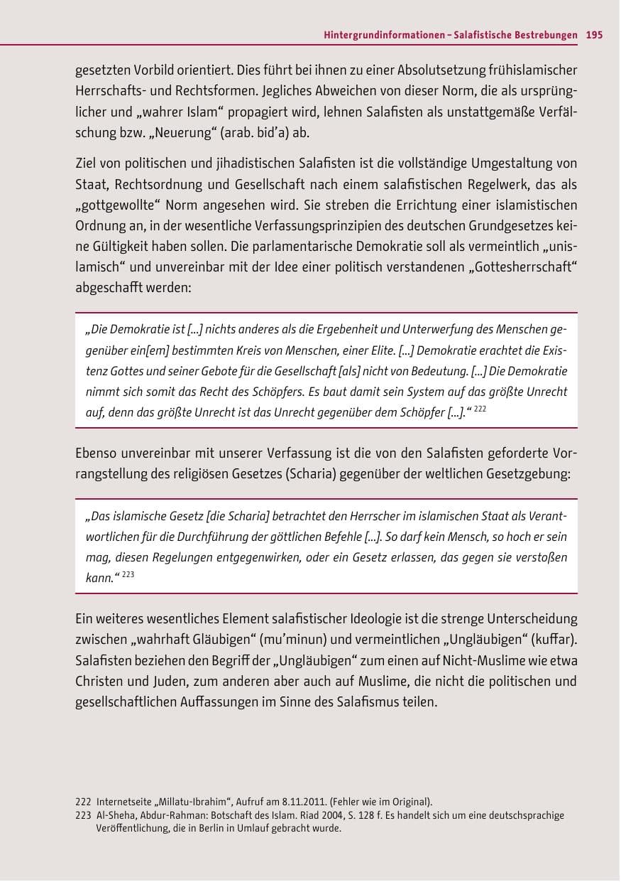 Seite 193 des Verfassungsschutzbericht 2012 Berlin