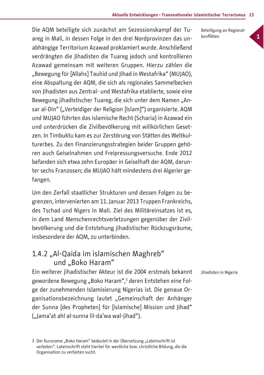 Seite 21 des Verfassungsschutzbericht 2012 Berlin
