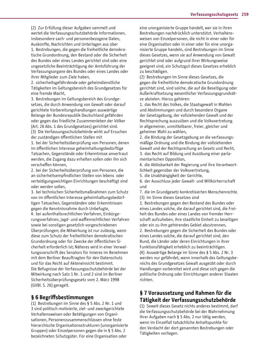 Seite 257 des Verfassungsschutzbericht 2012 Berlin