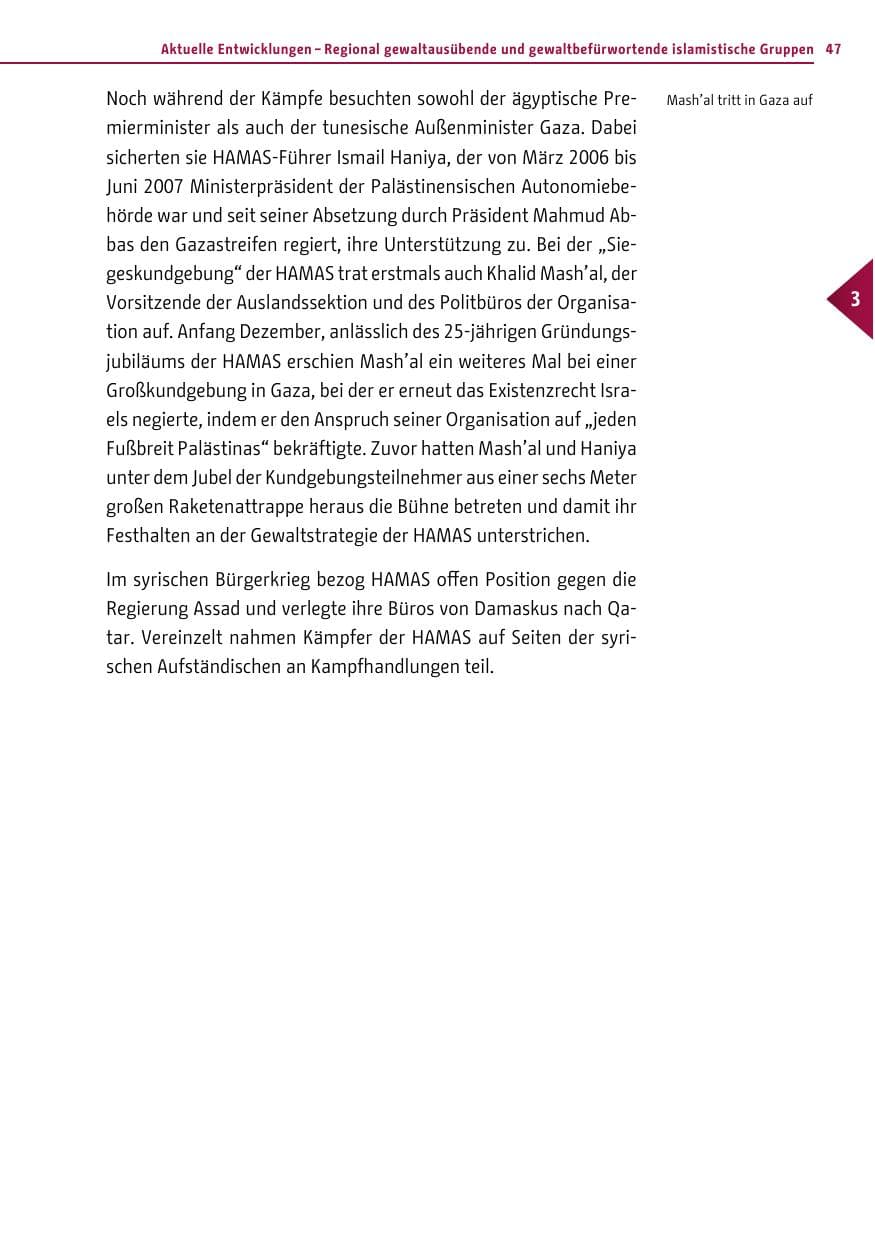 Seite 45 des Verfassungsschutzbericht 2012 Berlin