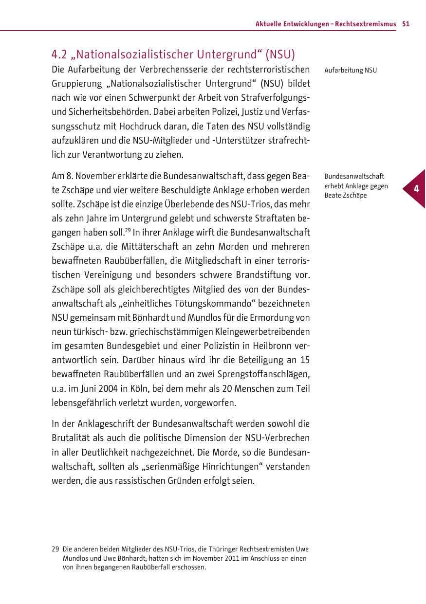 Seite 49 des Verfassungsschutzbericht 2012 Berlin