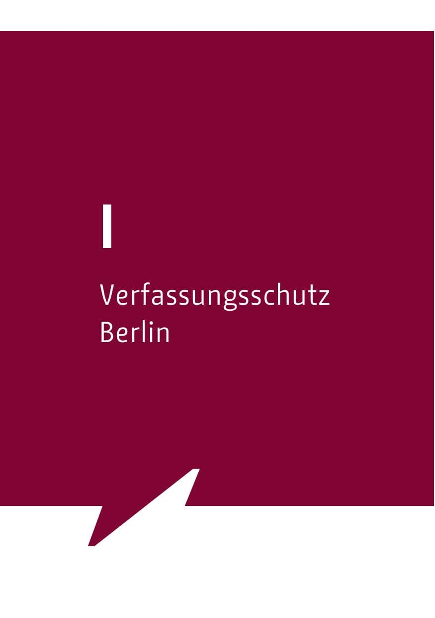 Seite 13 des Verfassungsschutzbericht 2015 Berlin