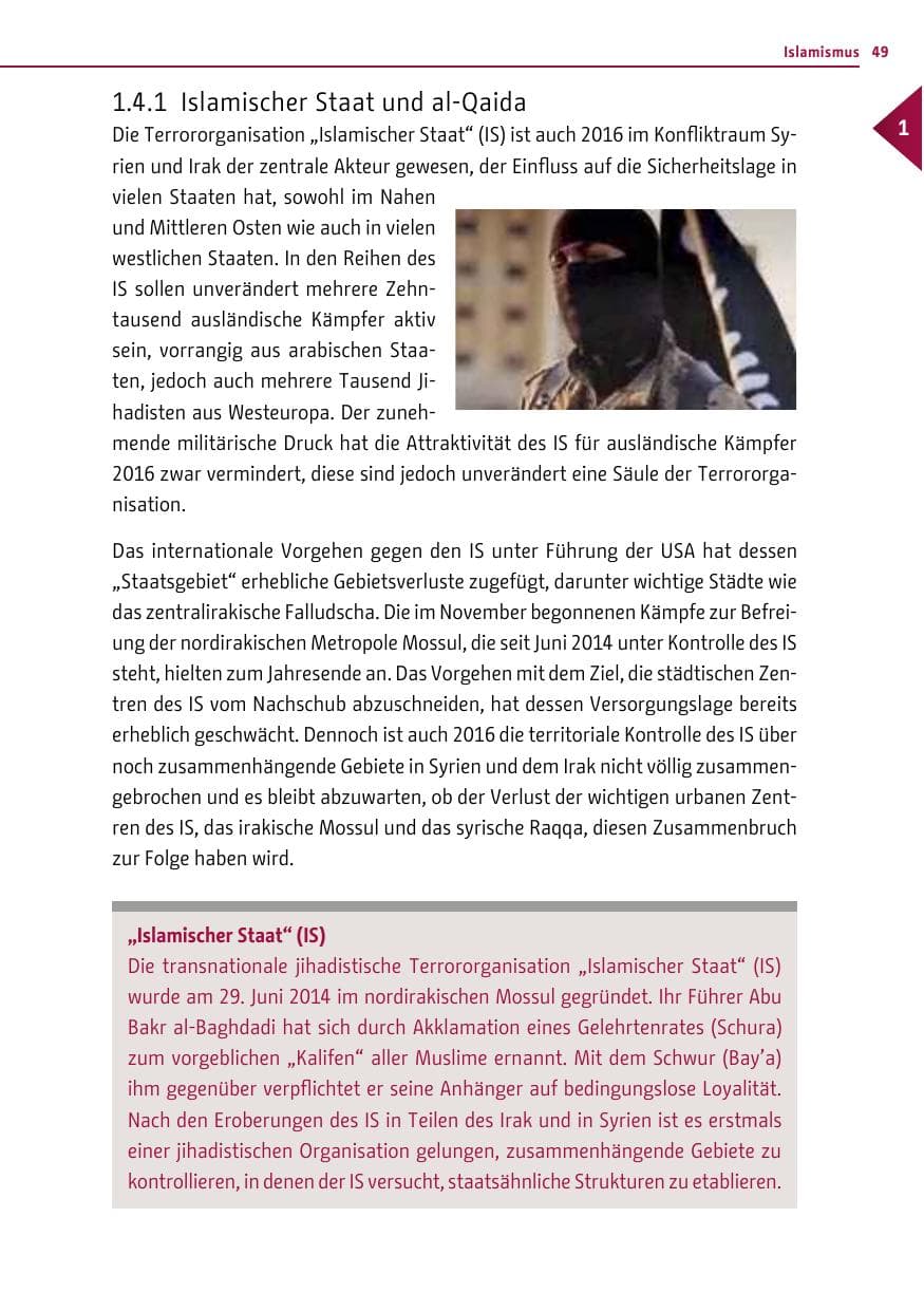 Seite 48 des Verfassungsschutzbericht 2016 Berlin
