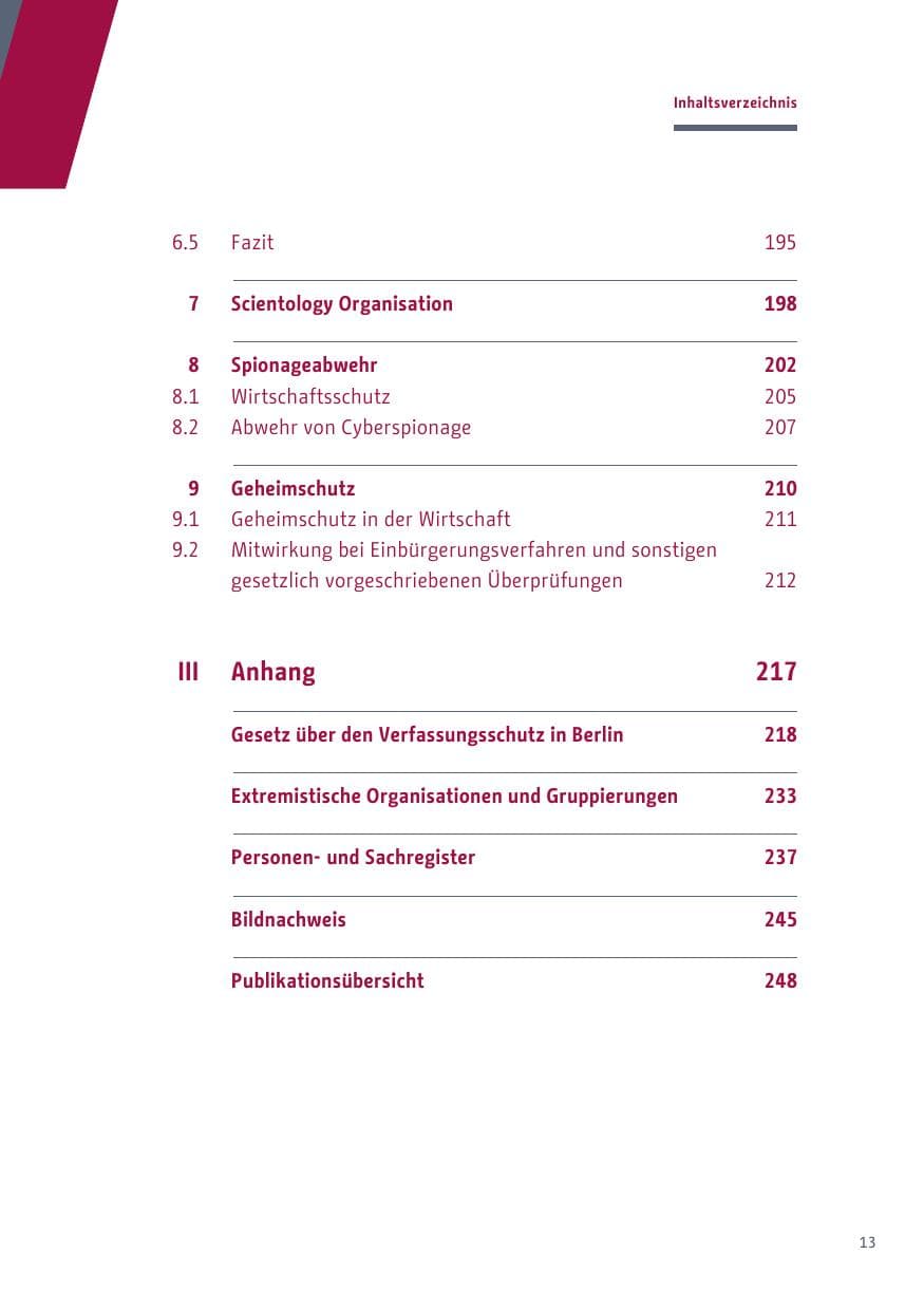 Seite 14 des Verfassungsschutzbericht 2017 Berlin