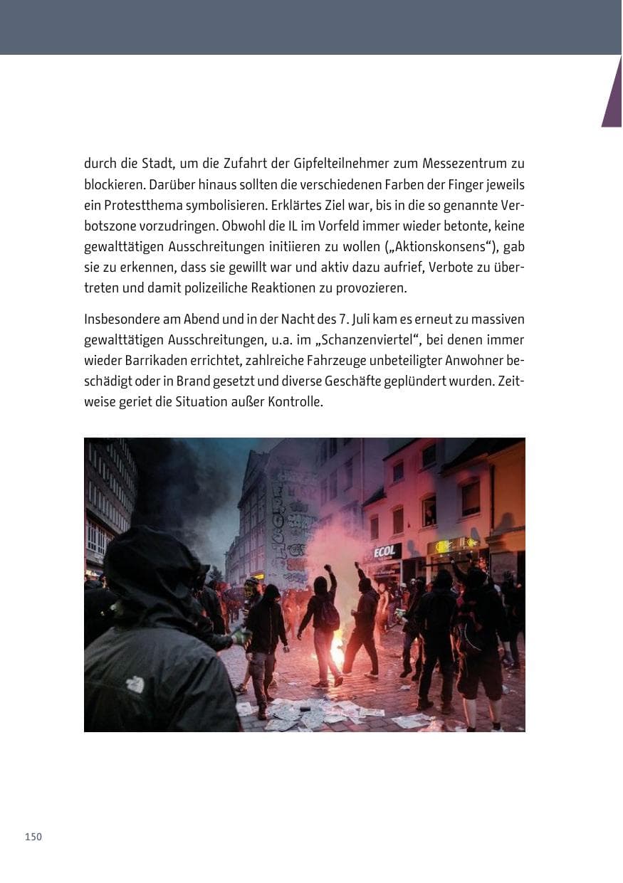 Seite 151 des Verfassungsschutzbericht 2017 Berlin
