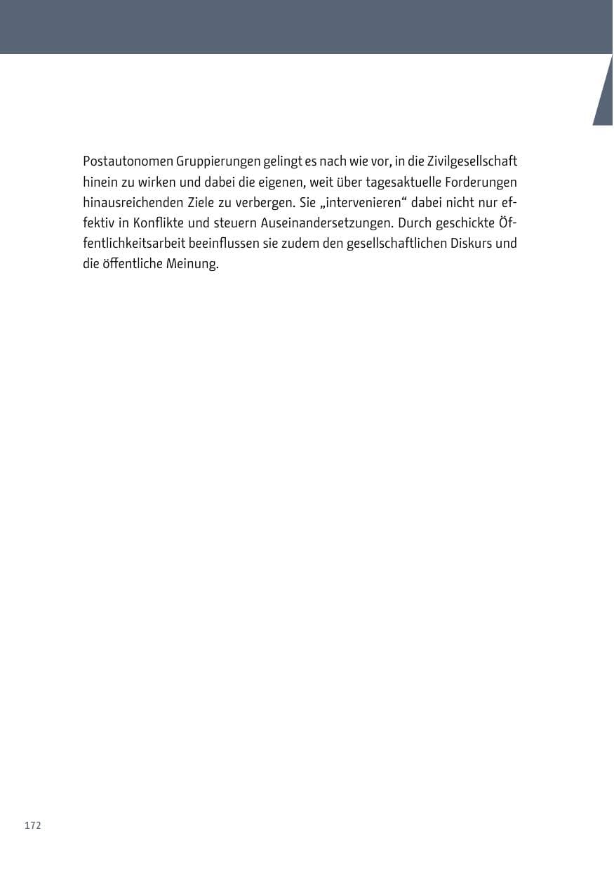 Seite 172 des Verfassungsschutzbericht 2018 Berlin