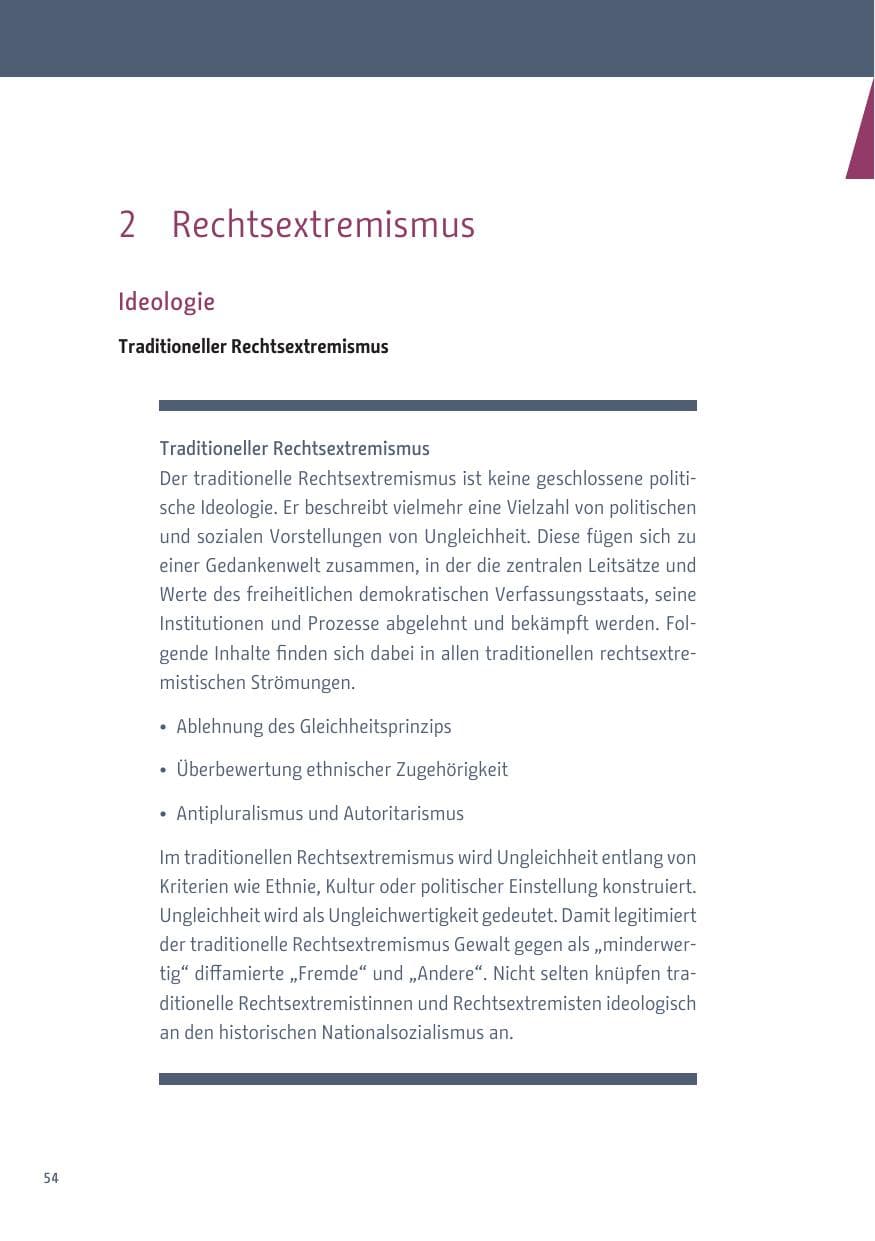 Seite 54 des Verfassungsschutzbericht 2019 Berlin