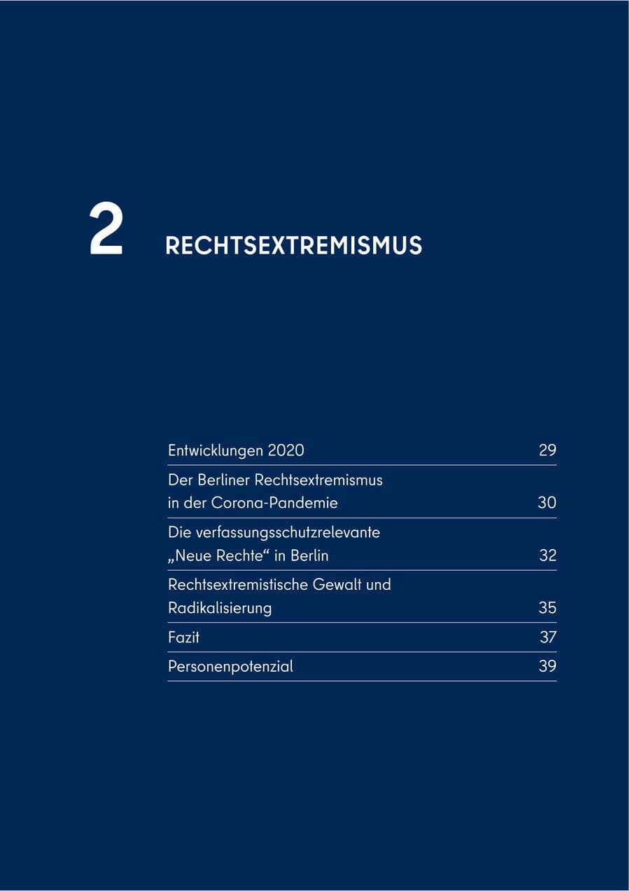 Seite 27 des Verfassungsschutzbericht 2020 Berlin
