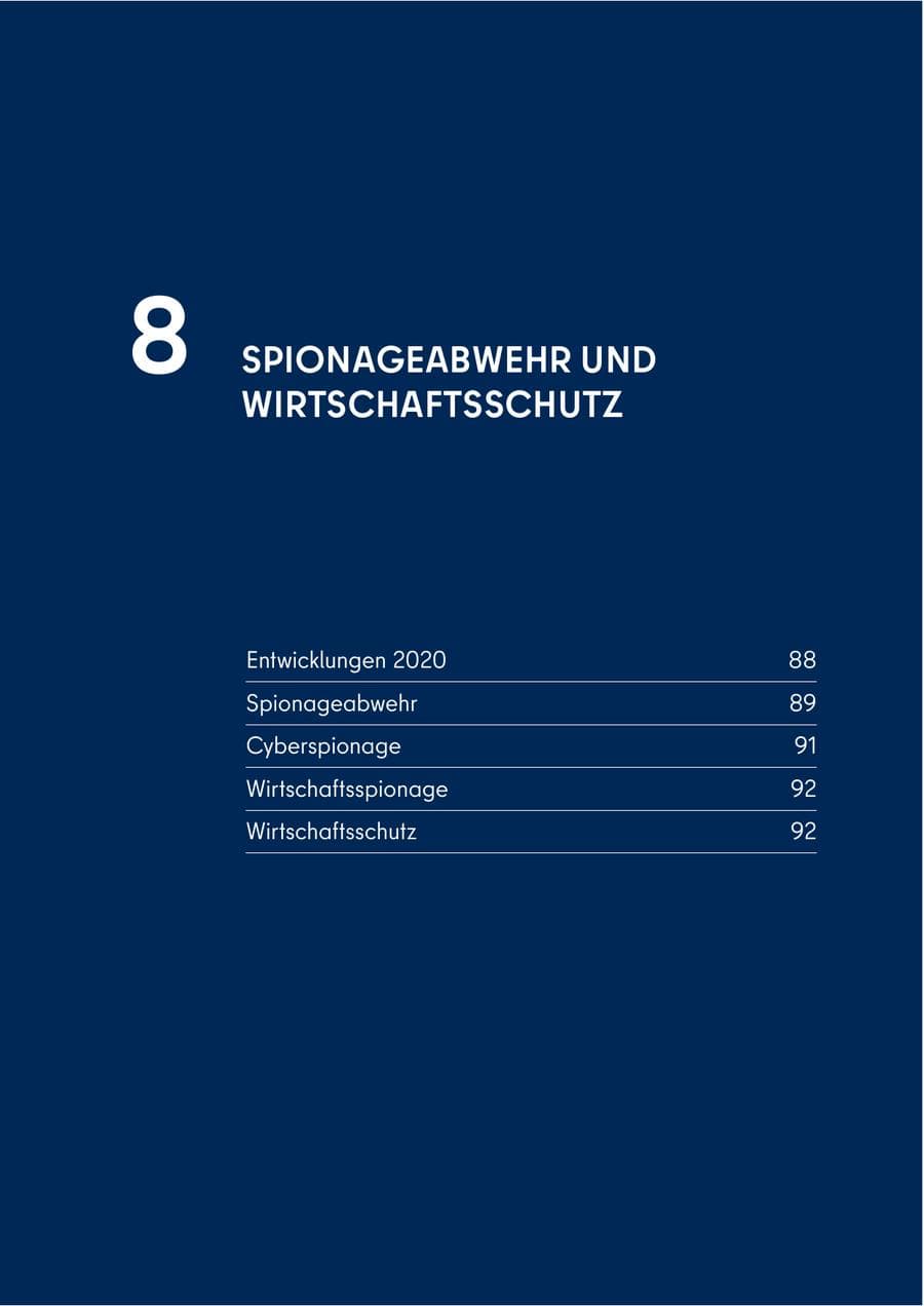 Seite 87 des Verfassungsschutzbericht 2020 Berlin