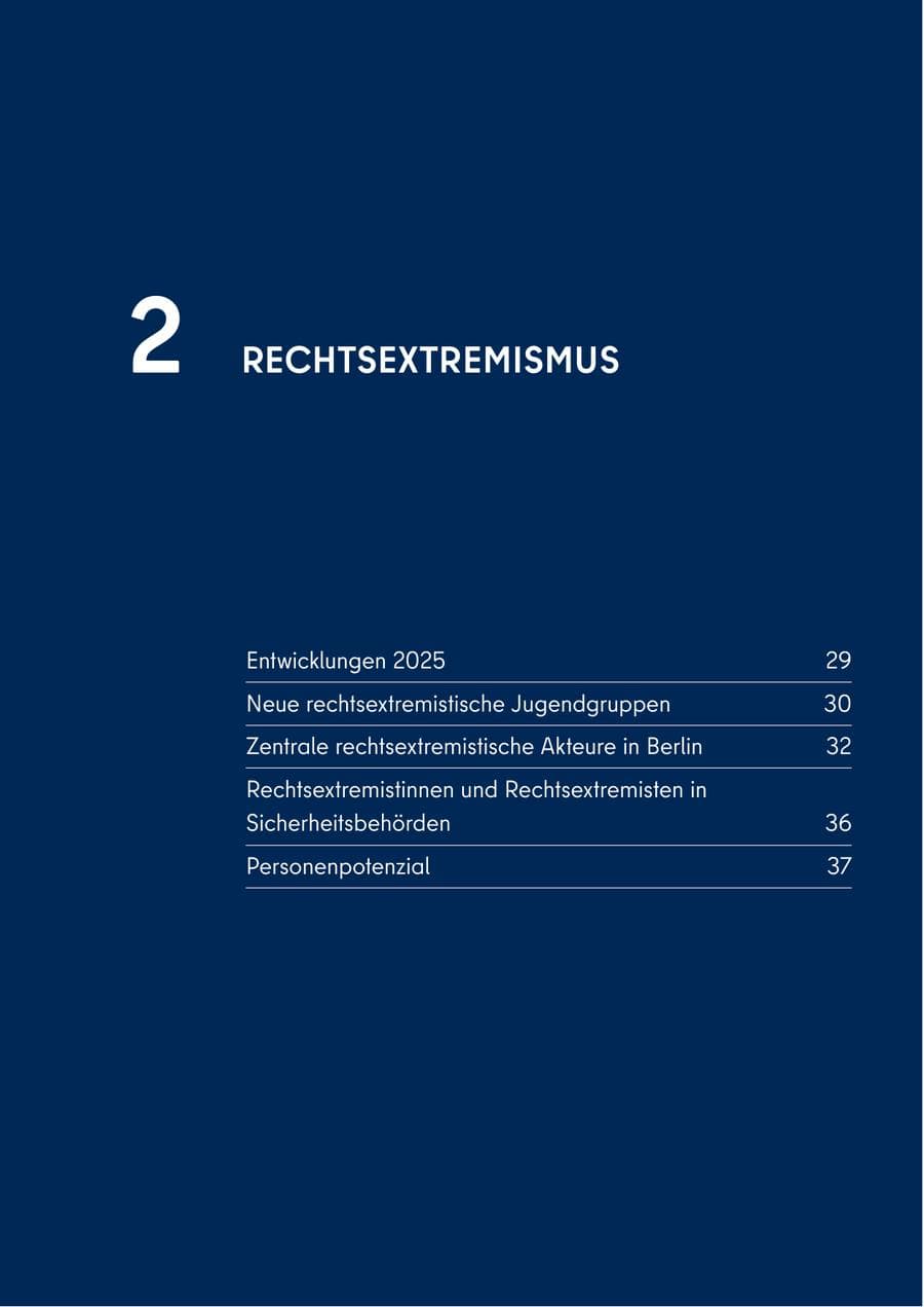 Seite 27 des Verfassungsschutzbericht 2025 Berlin