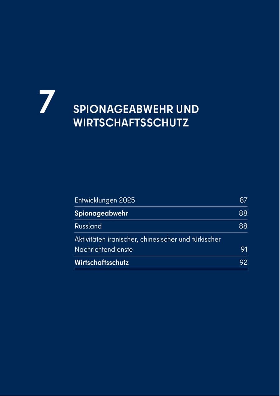 Seite 85 des Verfassungsschutzbericht 2025 Berlin