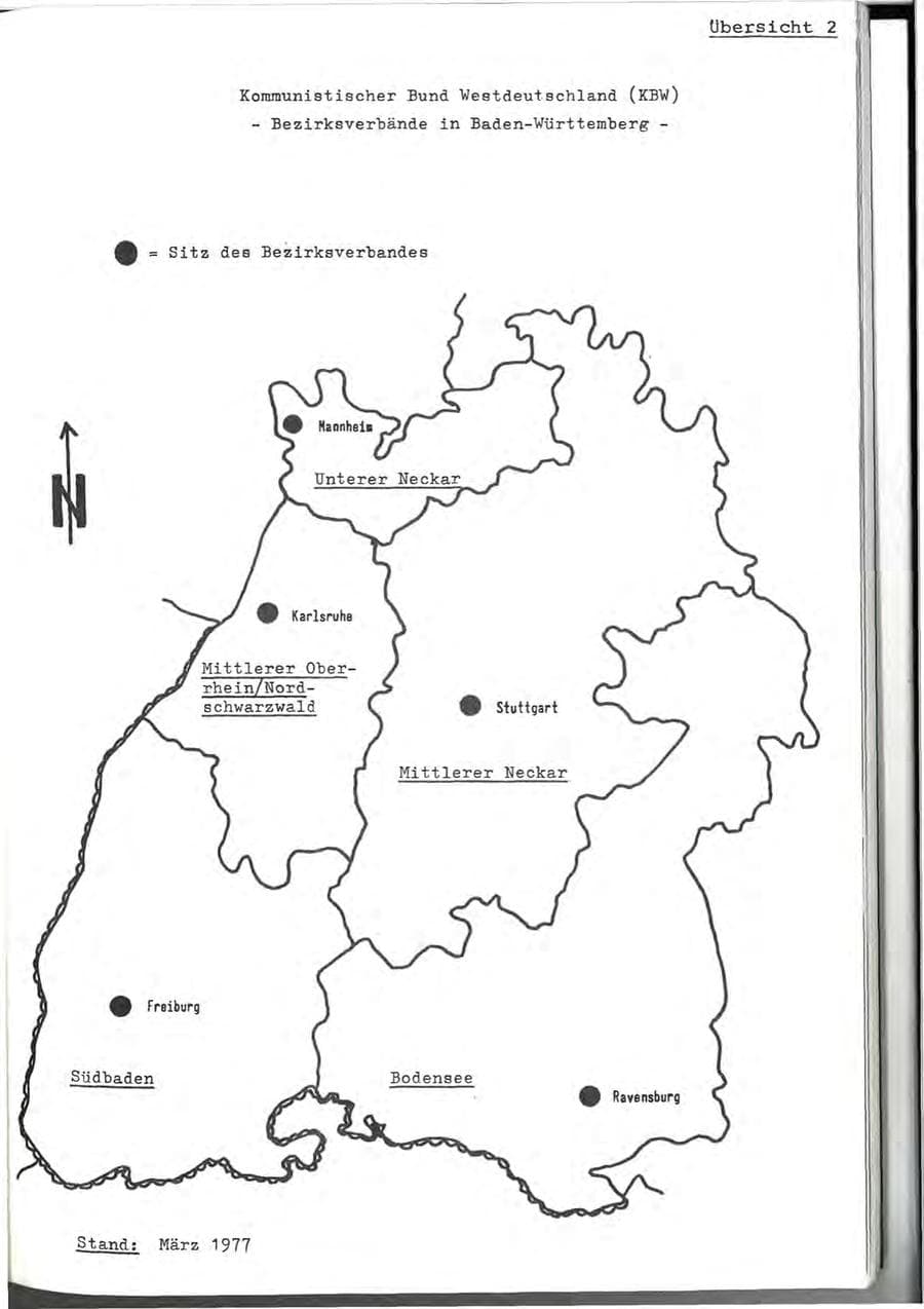 Seite 31 des Verfassungsschutzbericht 1976 Baden-Württemberg
