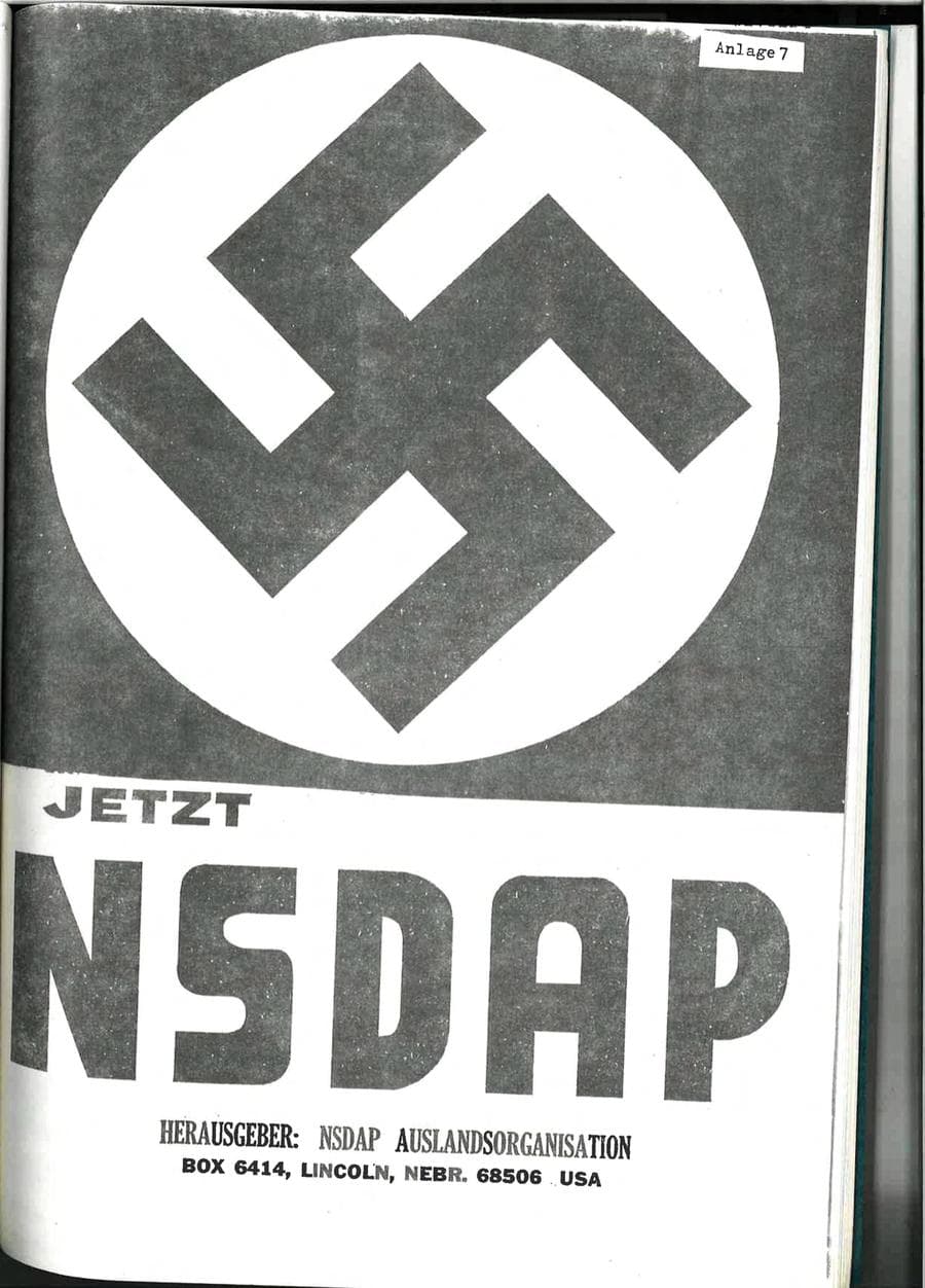 Seite 75 des Verfassungsschutzbericht 1976 Baden-Württemberg