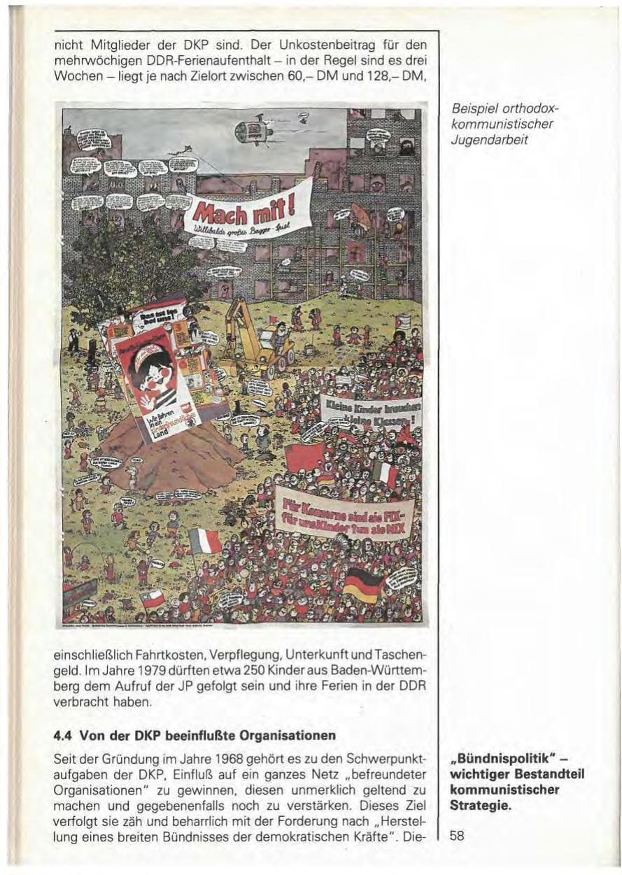Seite 60 des Verfassungsschutzbericht 1979 Baden-Württemberg