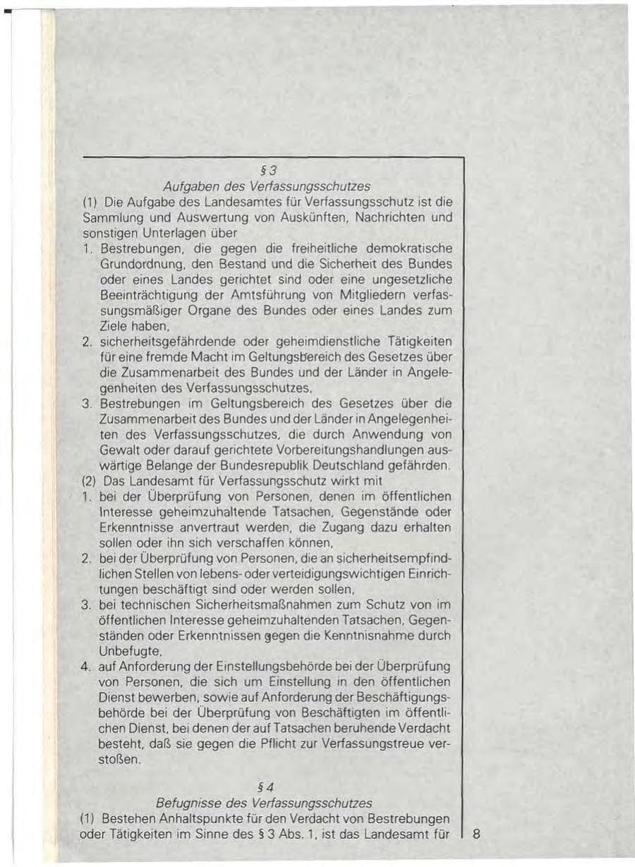Seite 10 des Verfassungsschutzbericht 1979 Baden-Württemberg