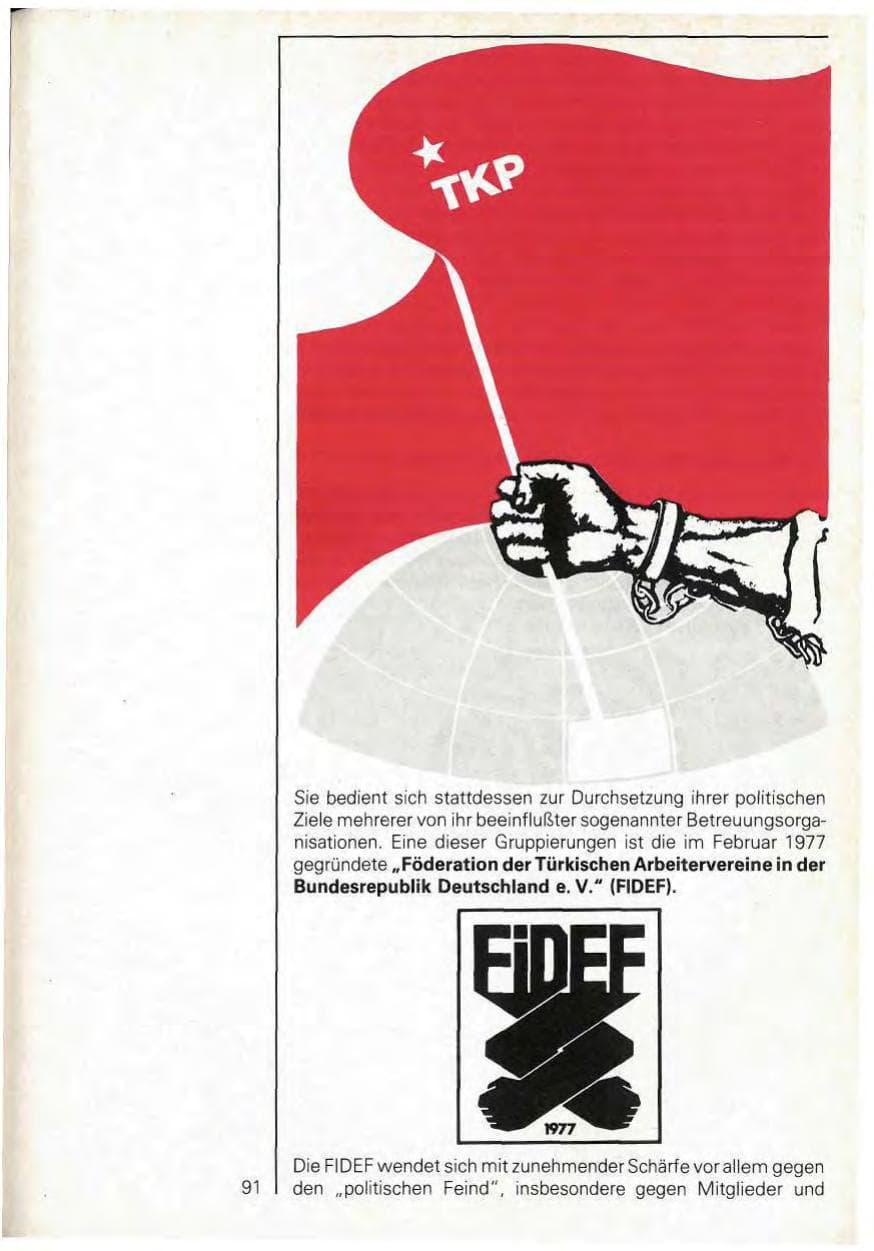 Seite 93 des Verfassungsschutzbericht 1979 Baden-Württemberg