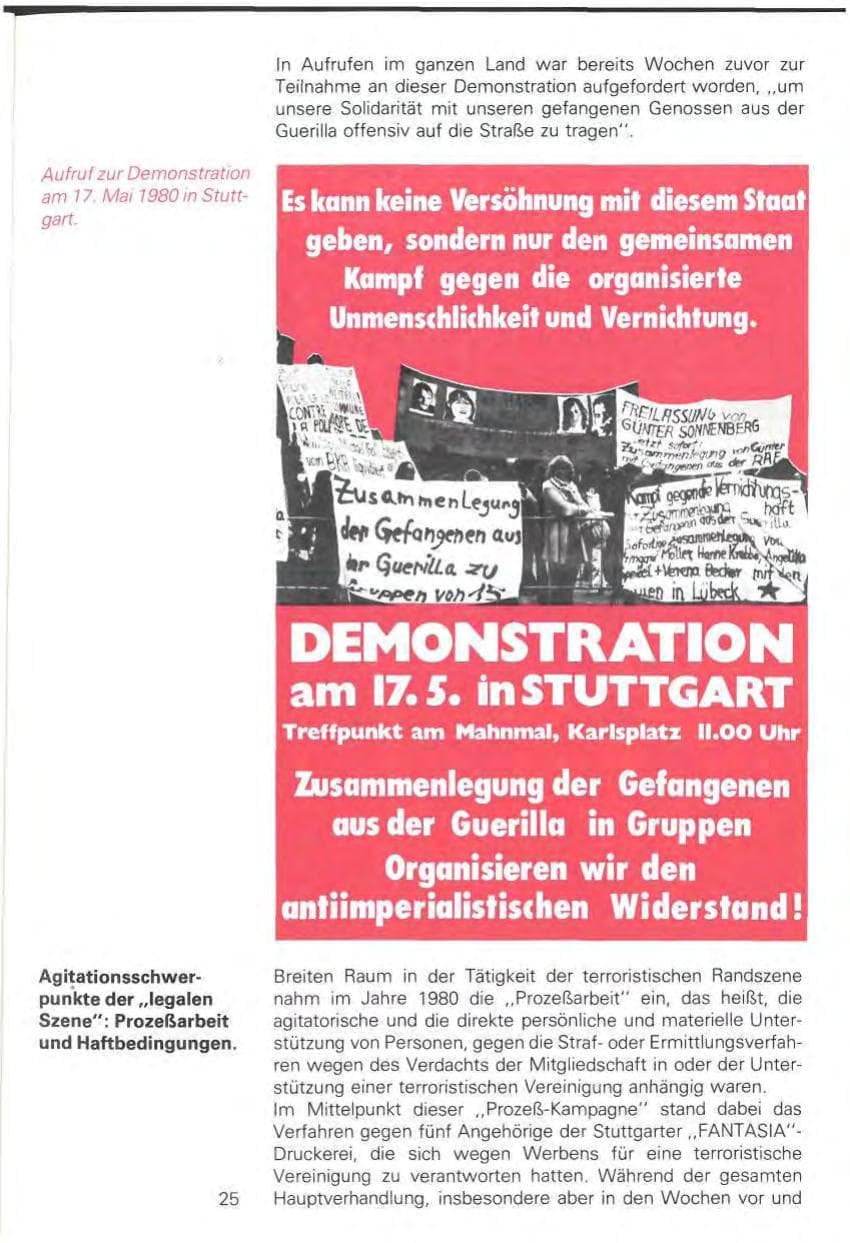 Seite 27 des Verfassungsschutzbericht 1980 Baden-Württemberg