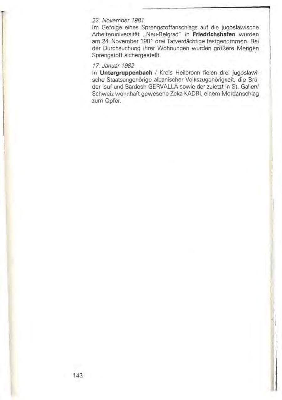 Seite 149 des Verfassungsschutzbericht 1981 Baden-Württemberg