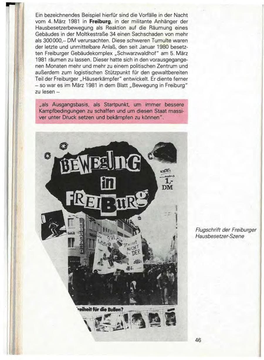 Seite 52 des Verfassungsschutzbericht 1981 Baden-Württemberg