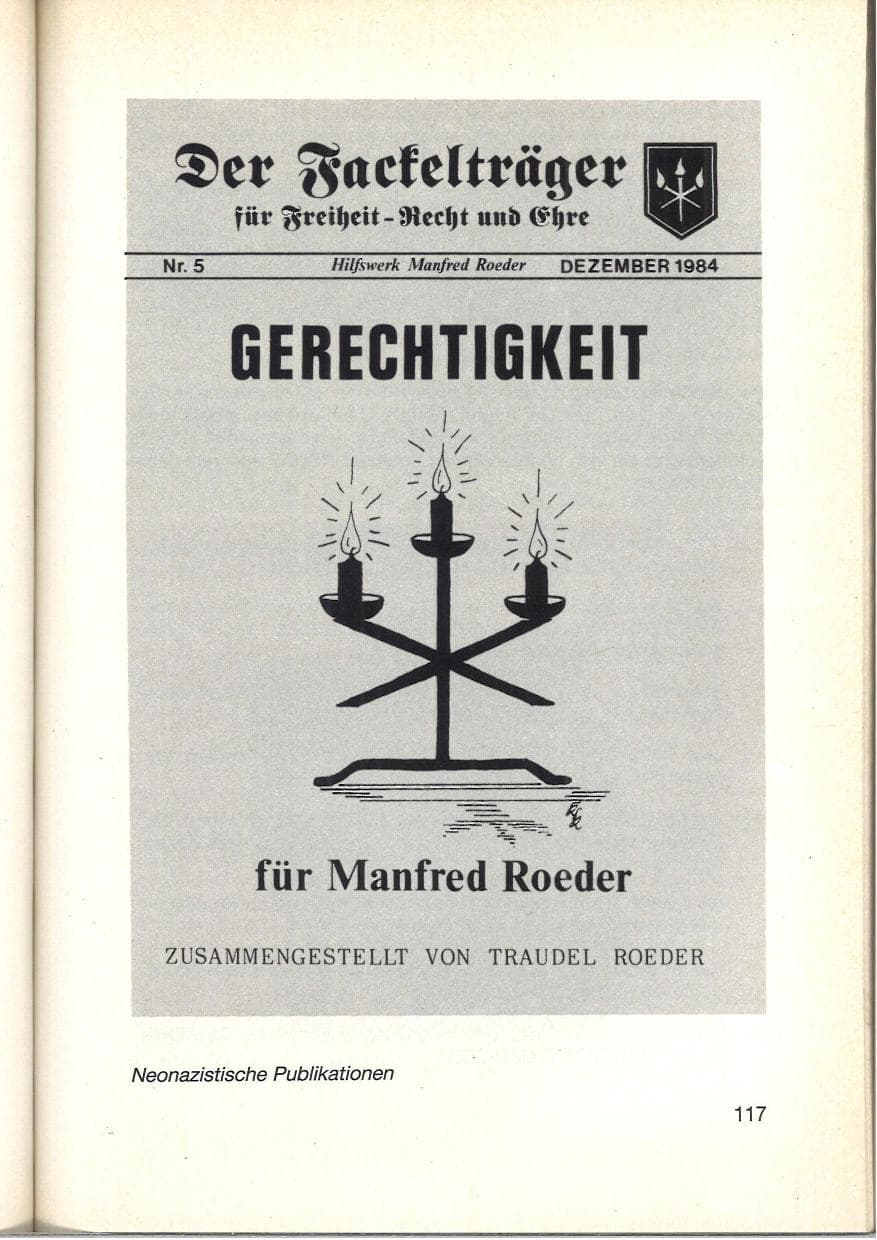 Seite 119 des Verfassungsschutzbericht 1984 Baden-Württemberg