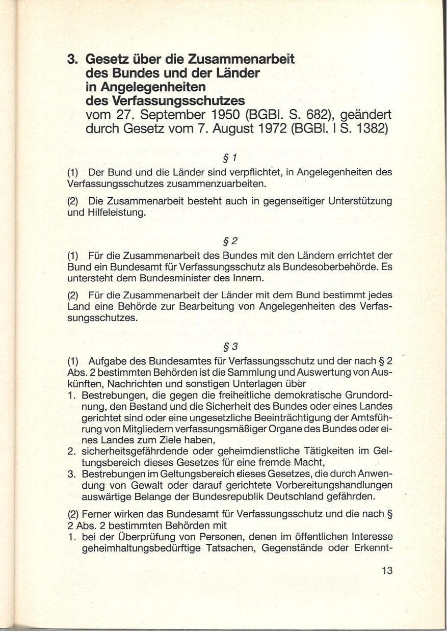 Seite 15 des Verfassungsschutzbericht 1984 Baden-Württemberg