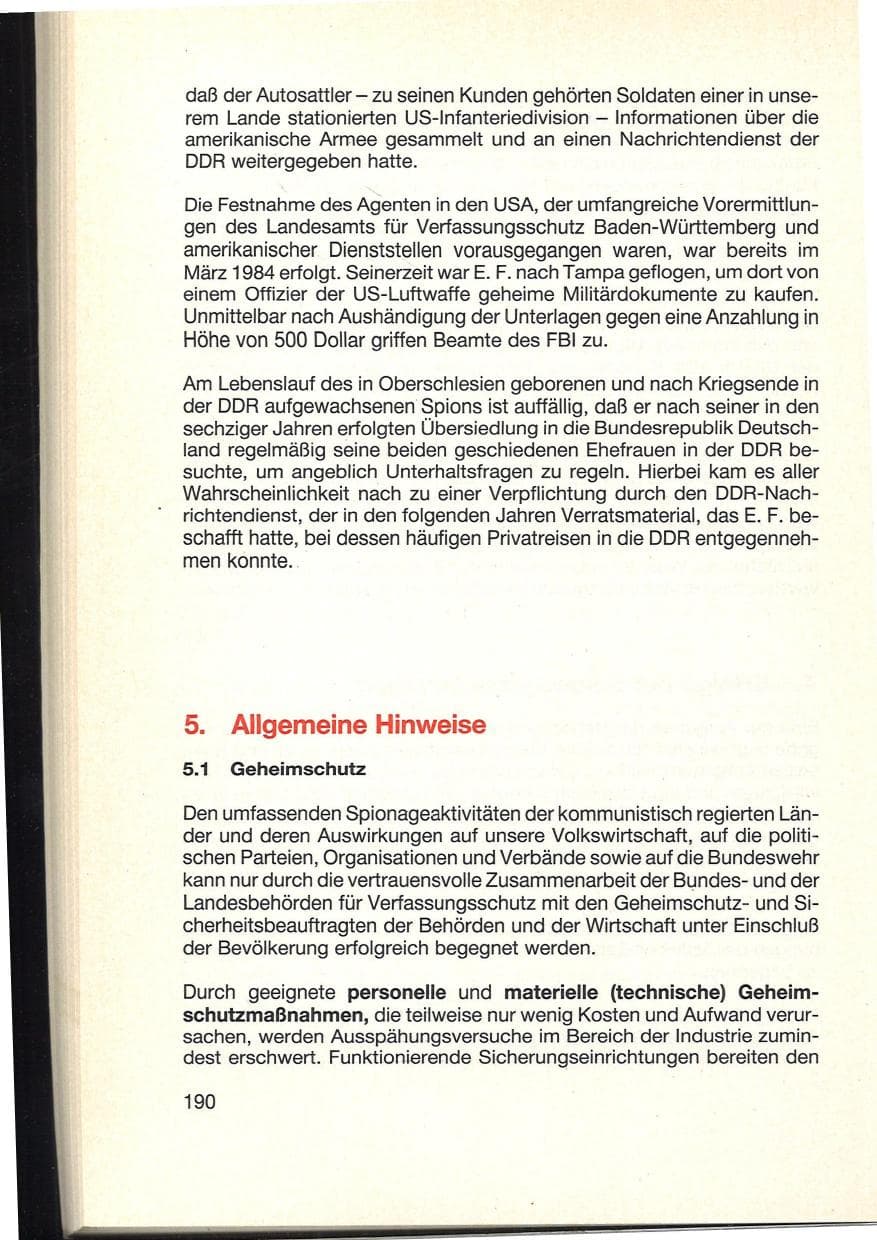 Seite 194 des Verfassungsschutzbericht 1984 Baden-Württemberg