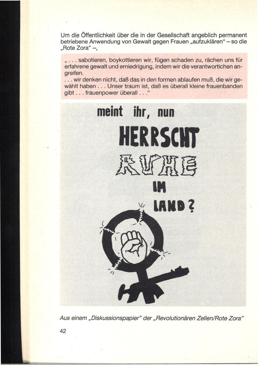 Seite 46 des Verfassungsschutzbericht 1984 Baden-Württemberg
