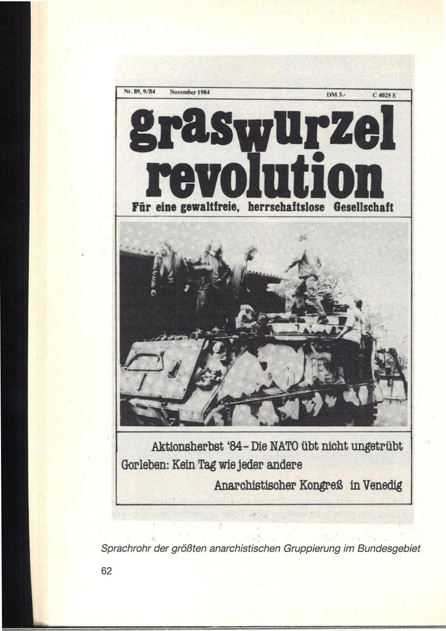 Seite 66 des Verfassungsschutzbericht 1984 Baden-Württemberg